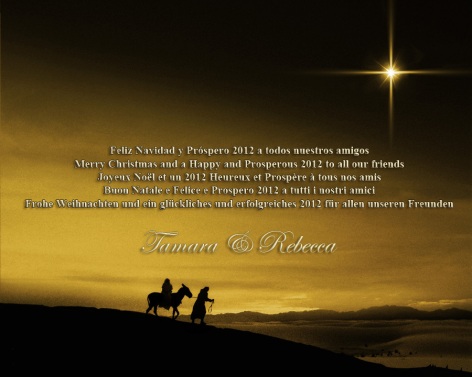 Feliz Navidad y un Próspero 2012