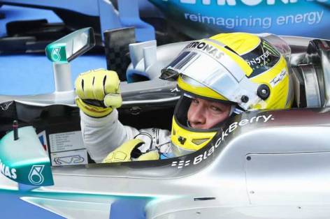 Nico Rosberg dominó el GP de Mónaco
